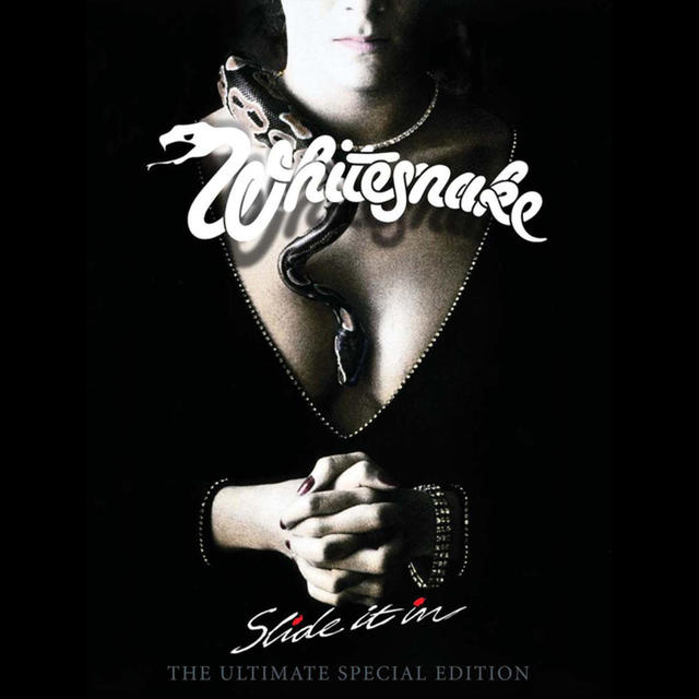 Whitesnake SLIDE IT IN 35TH ANNIVERSARY Cover Art