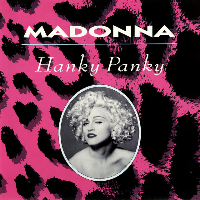 Madonna HANKY PANKY Digital Single Cover